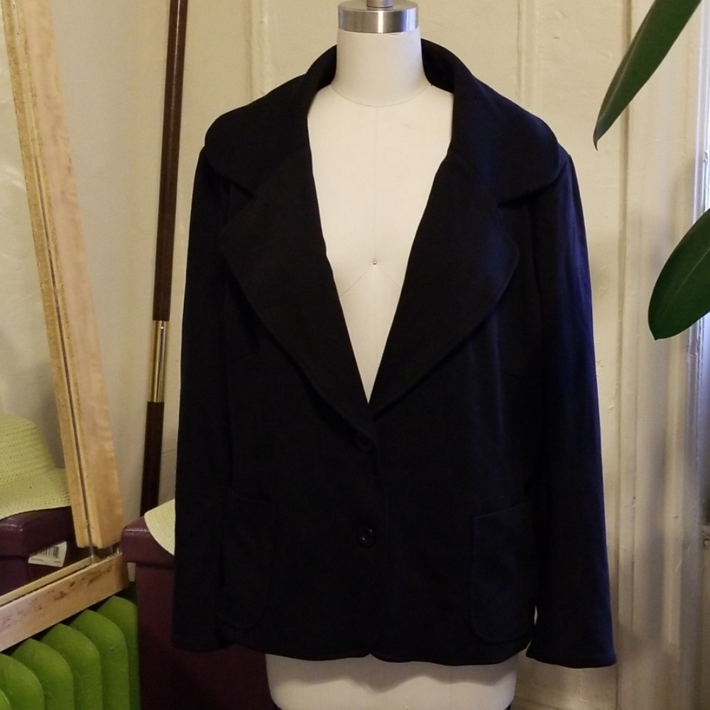 Spiegel Black Blazer/Jacket Size 20w NWT